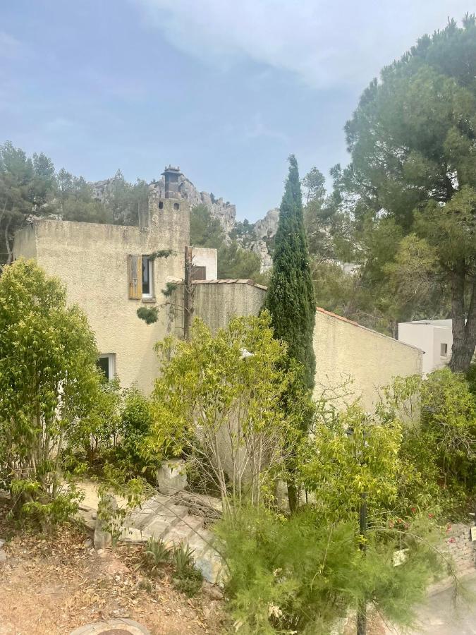 "Lou Mes" Les Baux Balcon Apartamento Exterior foto