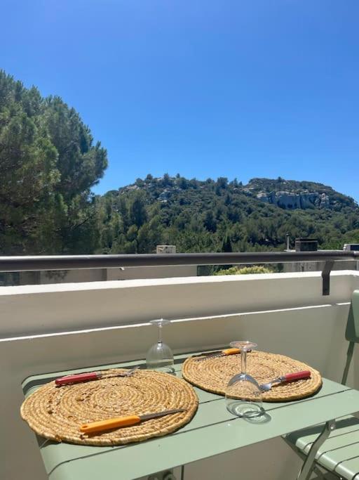 "Lou Mes" Les Baux Balcon Apartamento Exterior foto