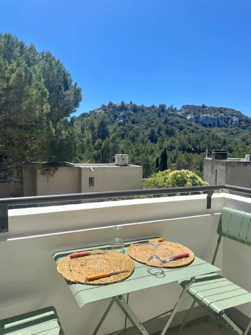 "Lou Mes" Les Baux Balcon Apartamento Exterior foto